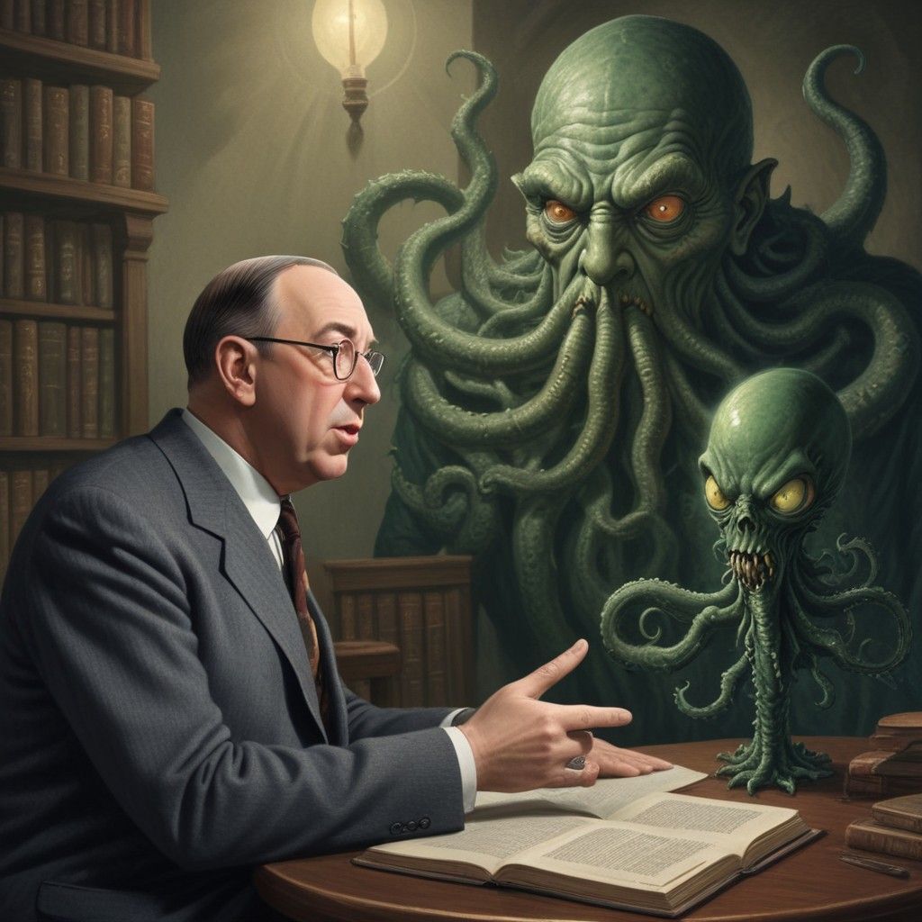 Cs Lewis debates cthullu