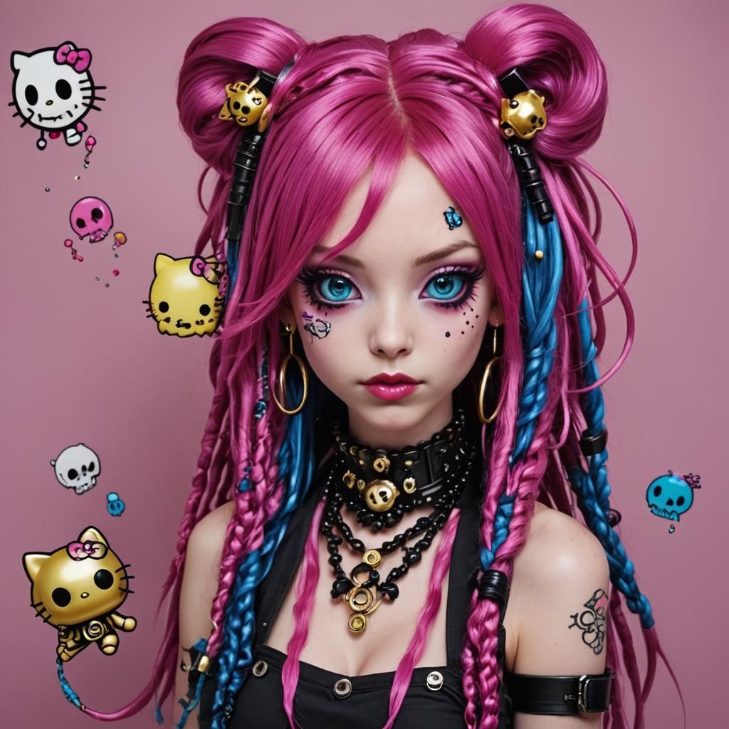 Magenta Goth #2