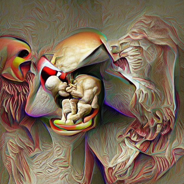 Saturn devouring his son