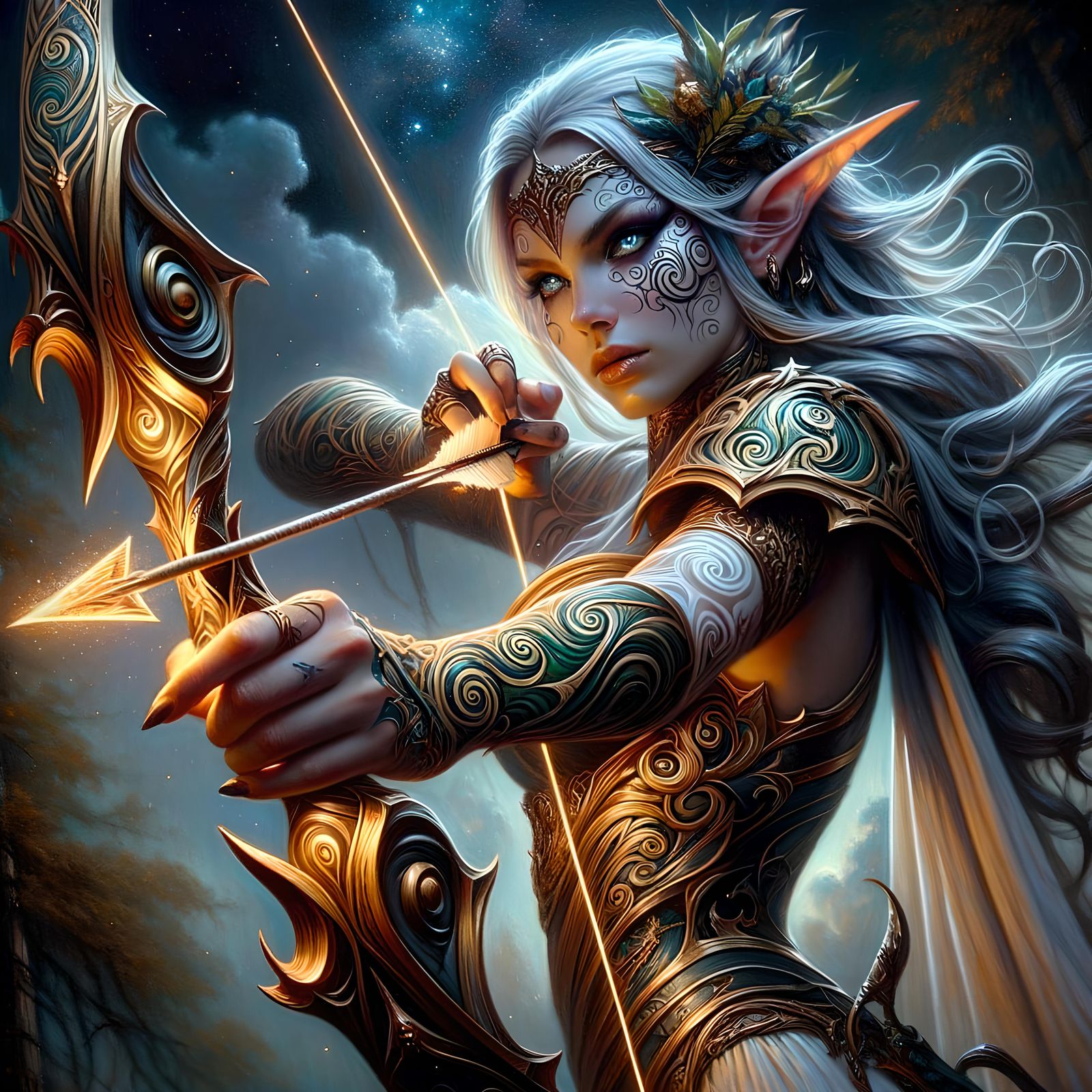 The Arcane Sharpshooter  by @Ria Hagane