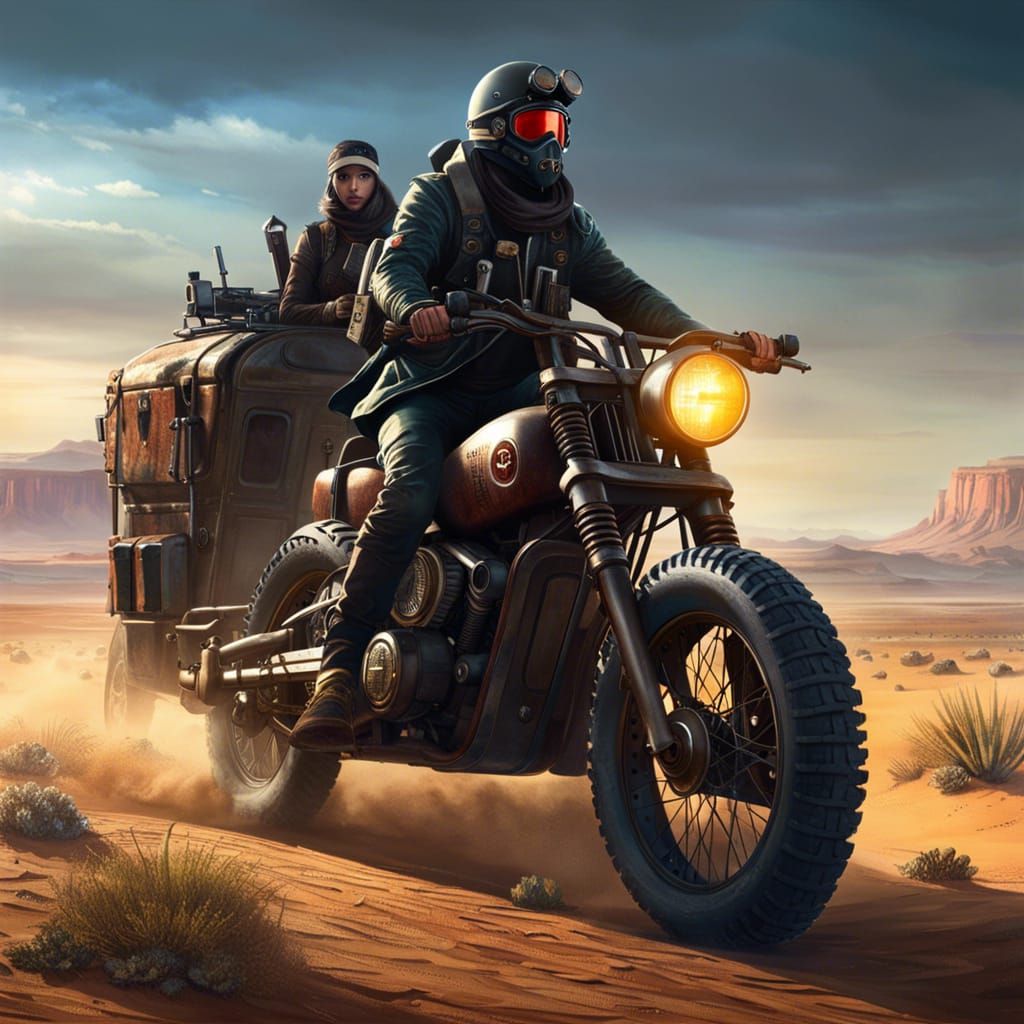 post-apocalyptic nomads
