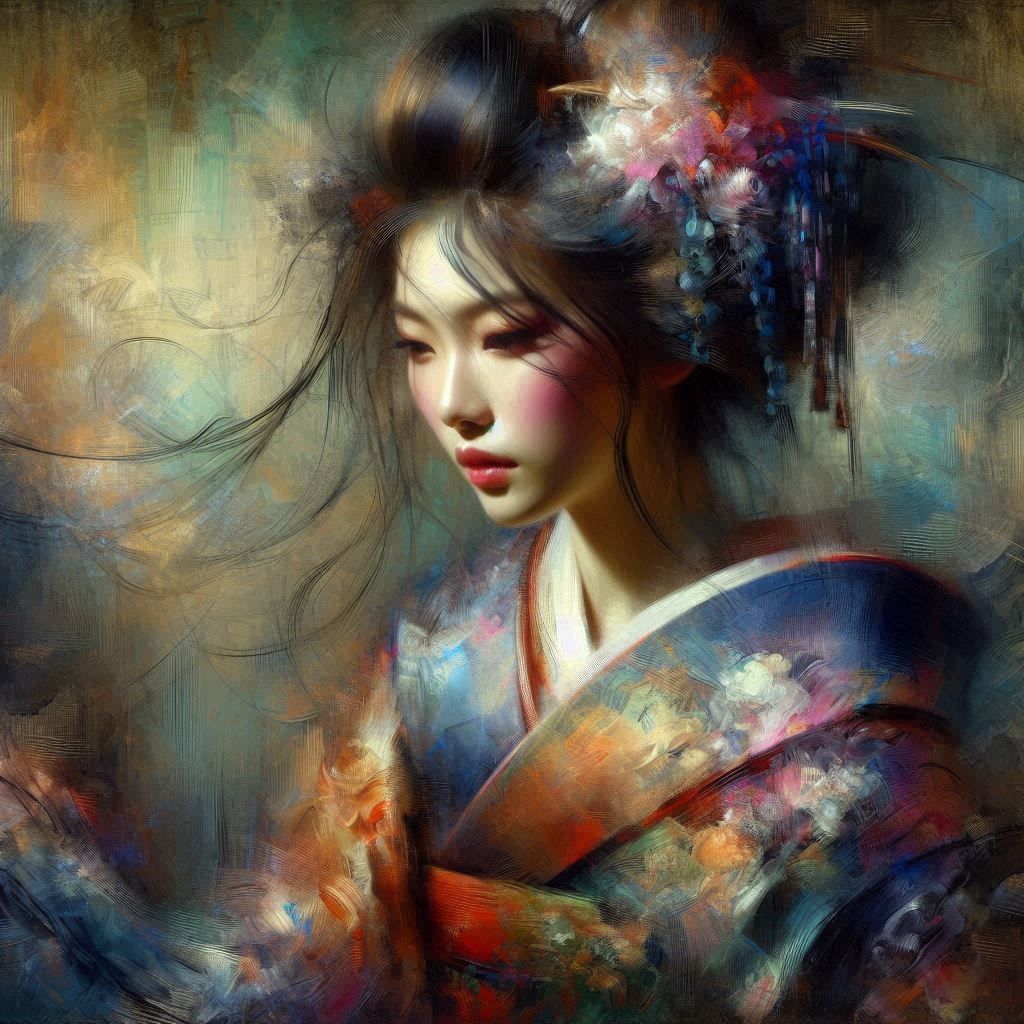 Geisha  by @Punkmeister