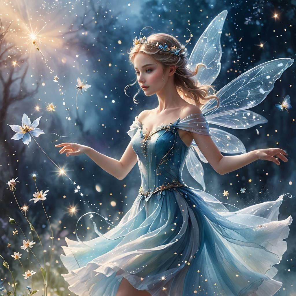 Fairy Doing Fairy Things  by @Hopsus