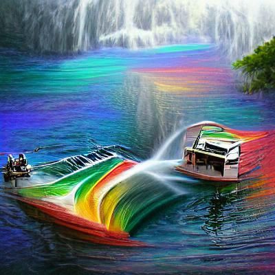 Rainbow lagoon
