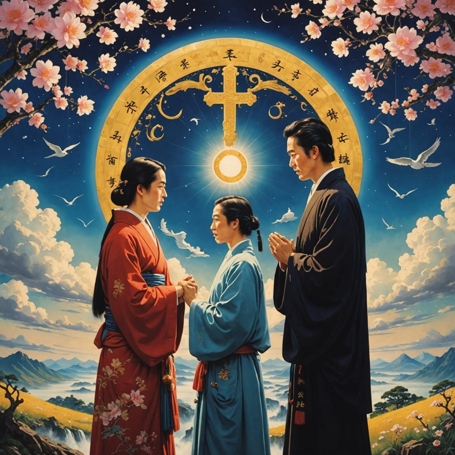 Echoes of Past Love in Surrealistic Dreamscapes