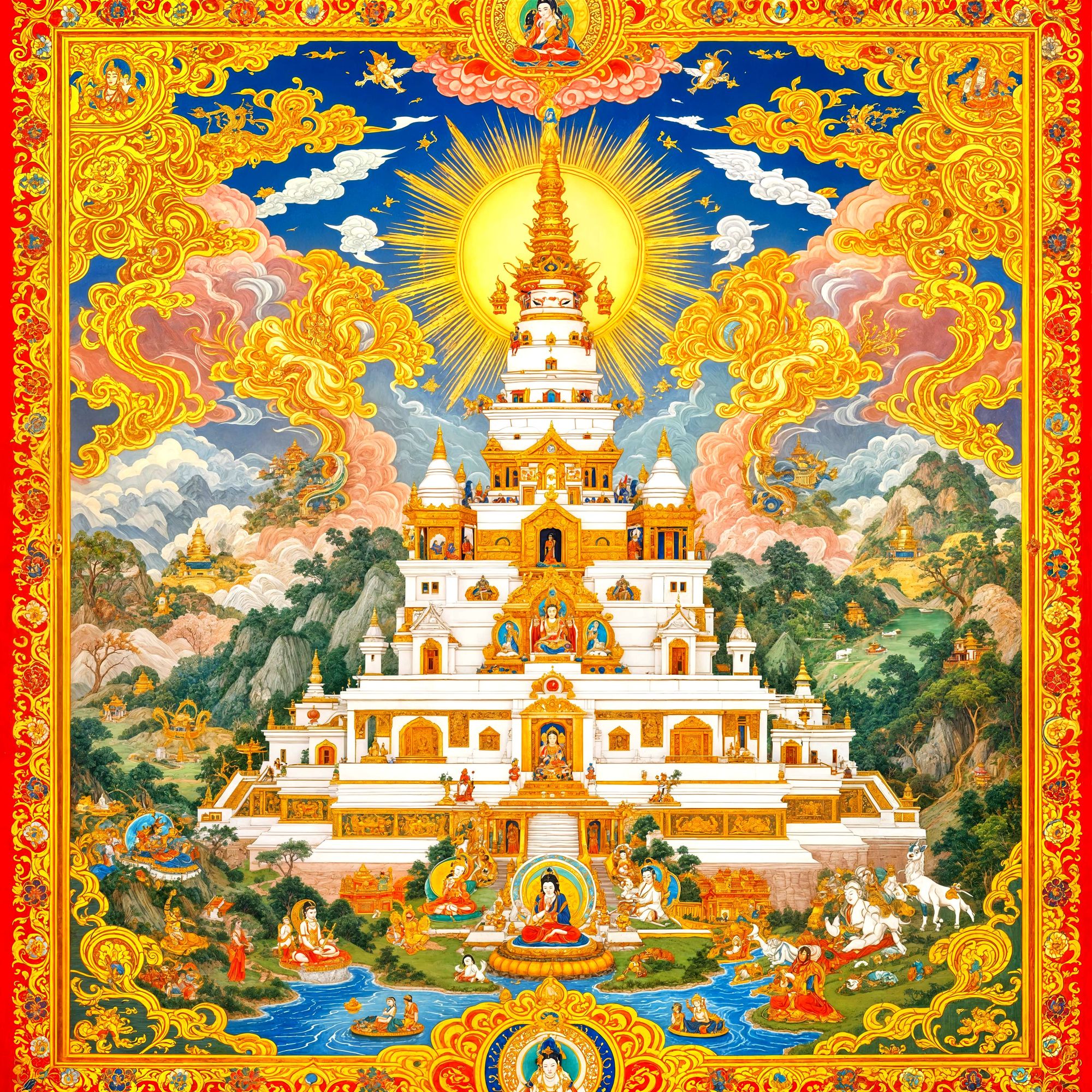 Baita Si - Temple of White Pagoda 白塔寺 in Beijing