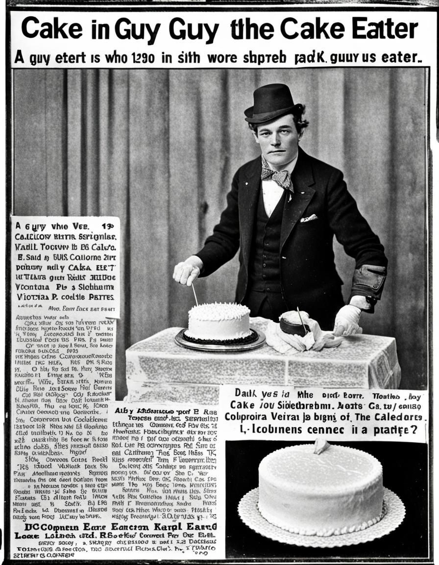 CAKEEATER cake()eater. 'A guy in the 1920s who wore sideburns and
