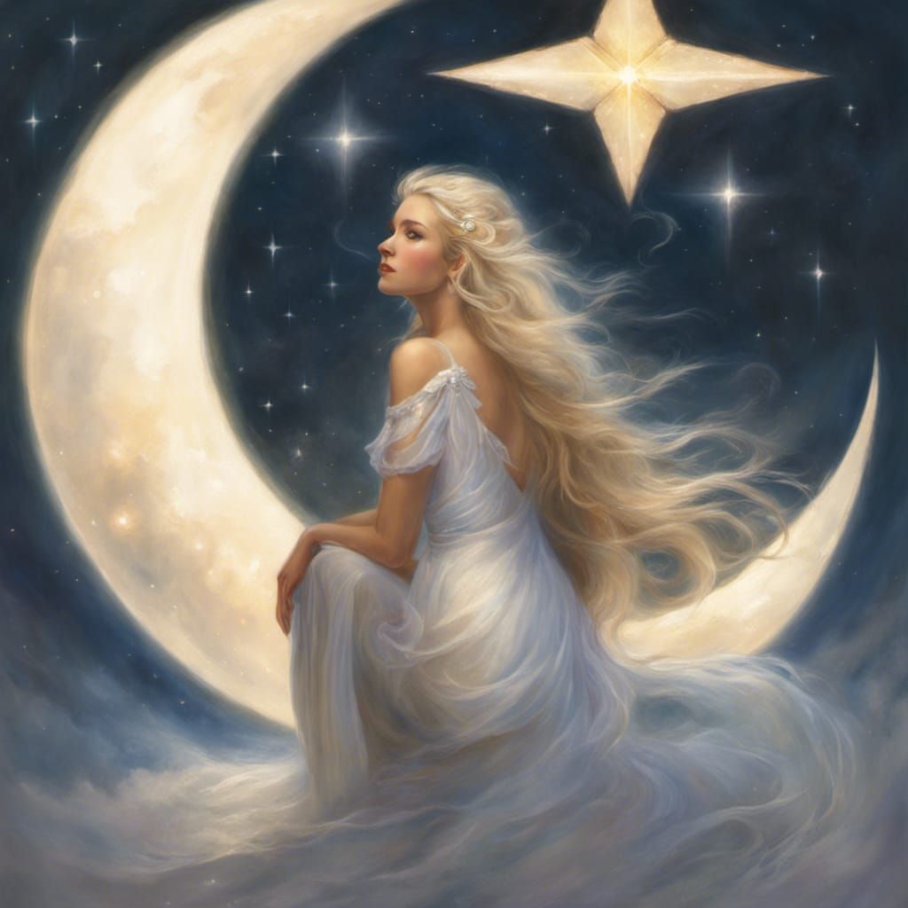 Nox, the goddess of the night