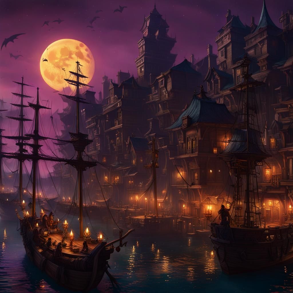 port city  by @undefined