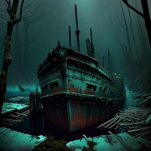 A Very terrifying creepypasta cosmic horror inspired composi...