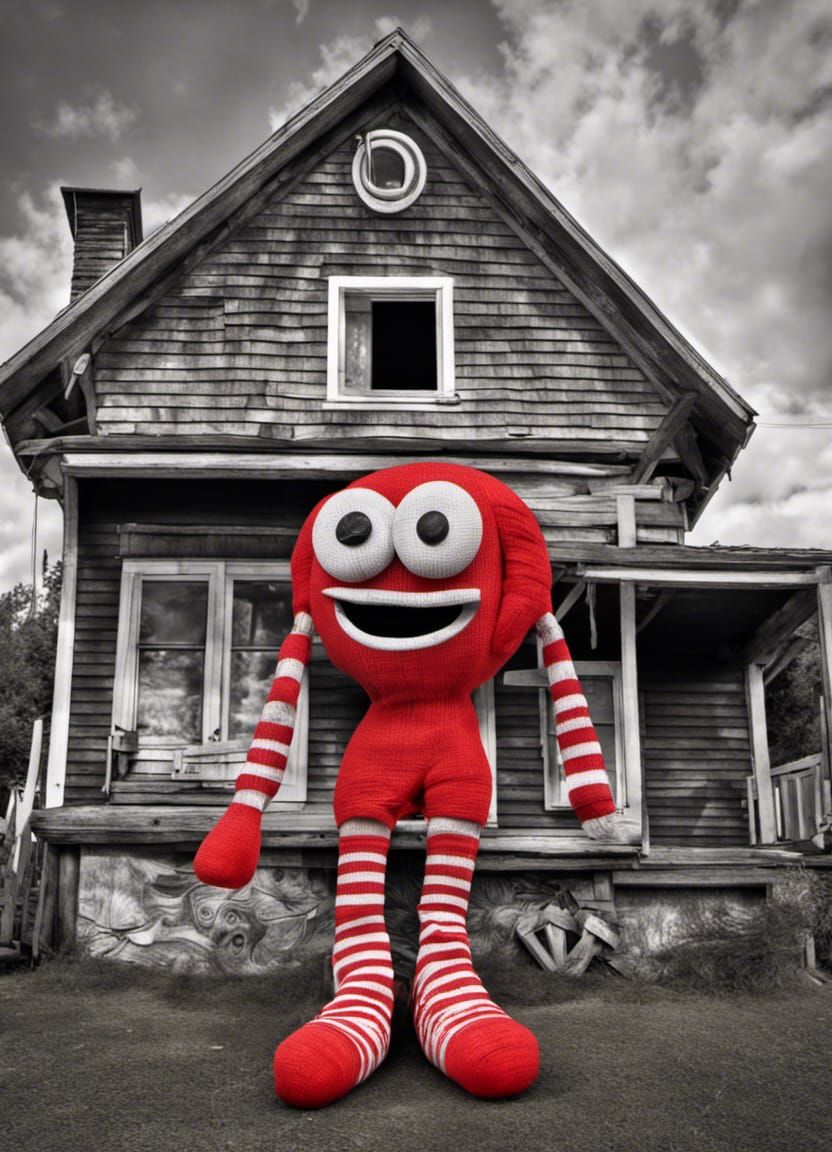 The red Puppets Neighborhood 🏚️🔴