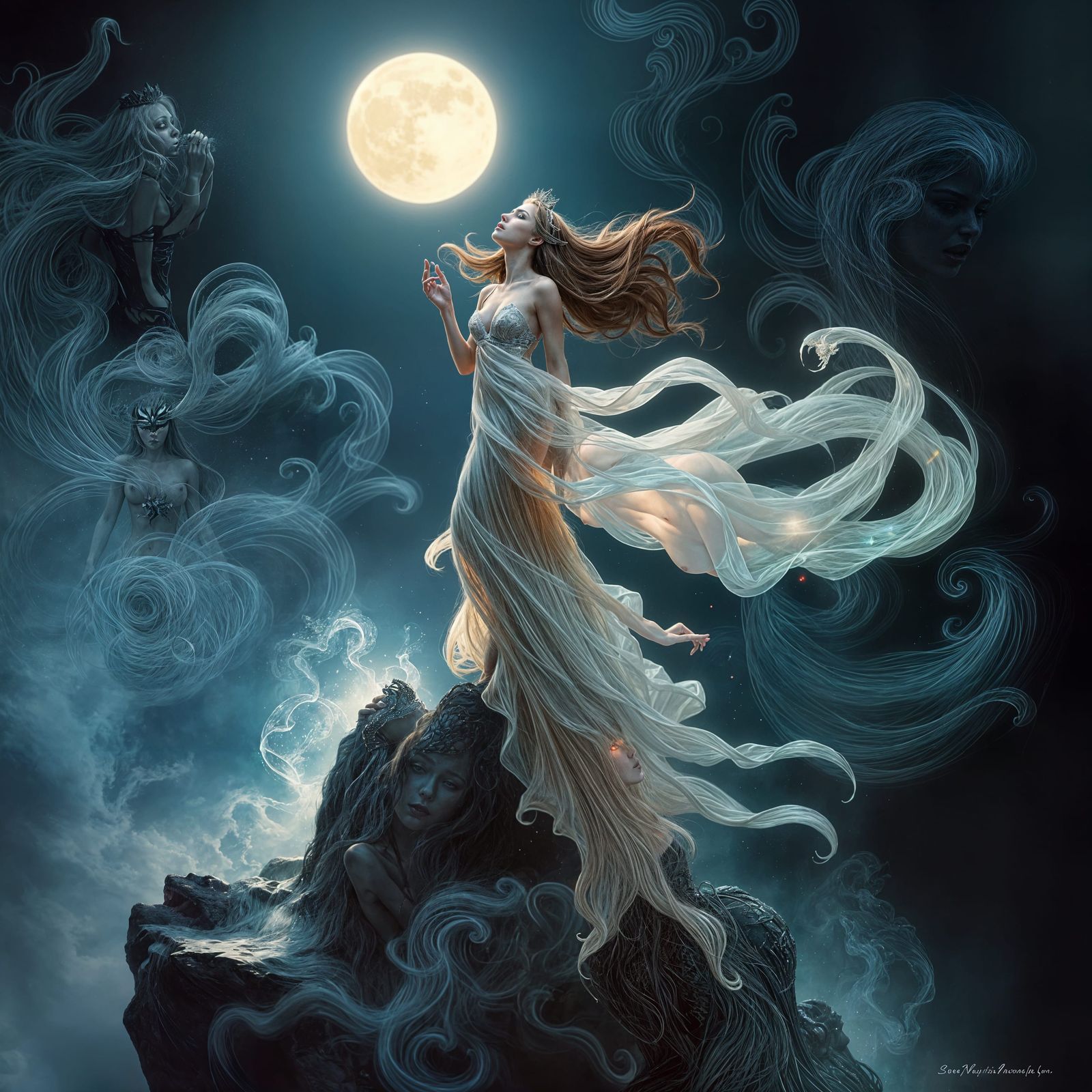 A Siren  by @Shebali