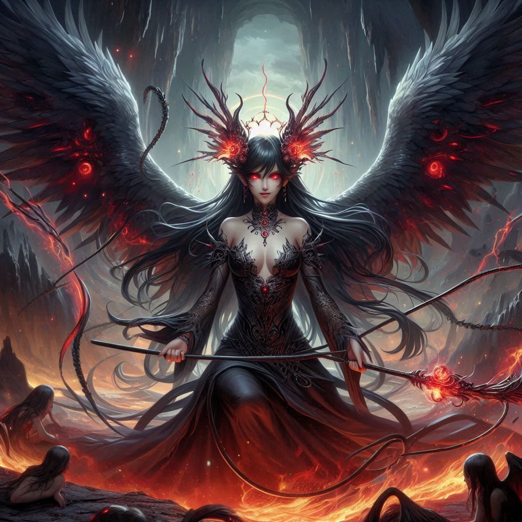 Megaera punishing the Damned