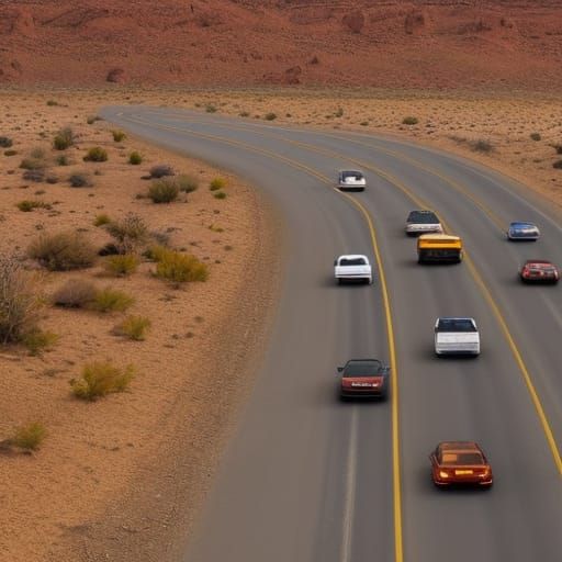 Normal day in the desert
