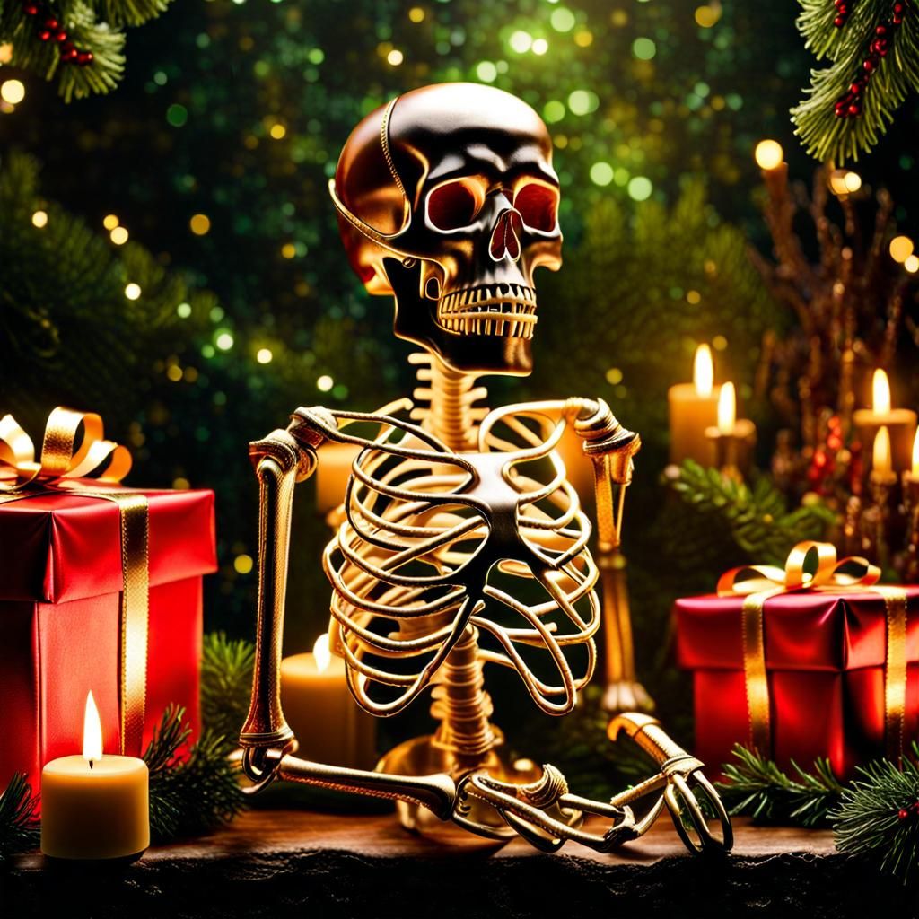 Skeleton Christmas