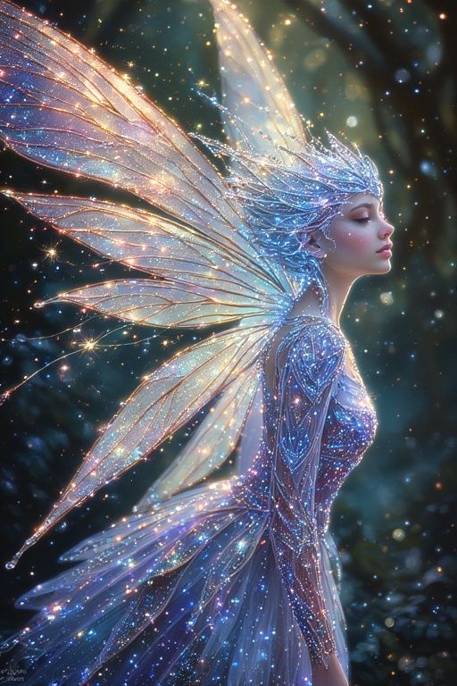 Sparkling Winter Fairy 🧚‍♀️✨️❄️