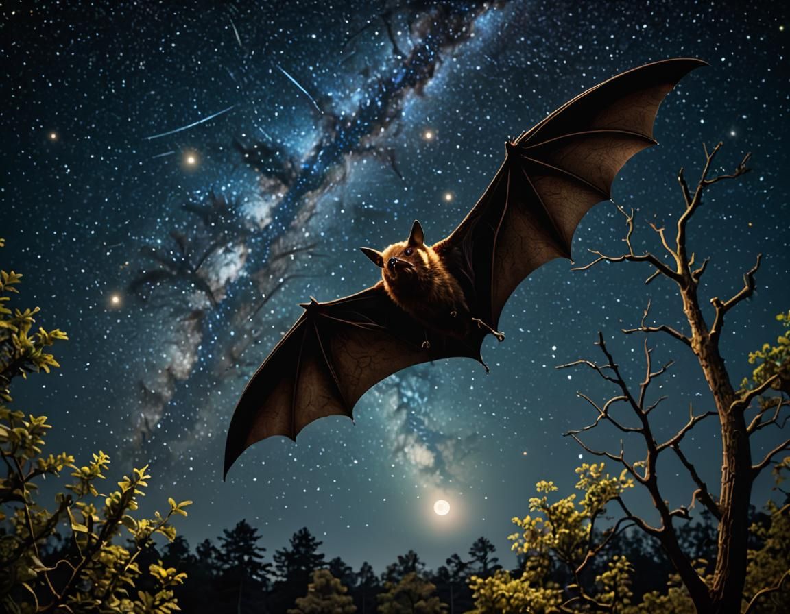 The Bat  by @MelanieL