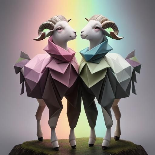 rainbow sheep