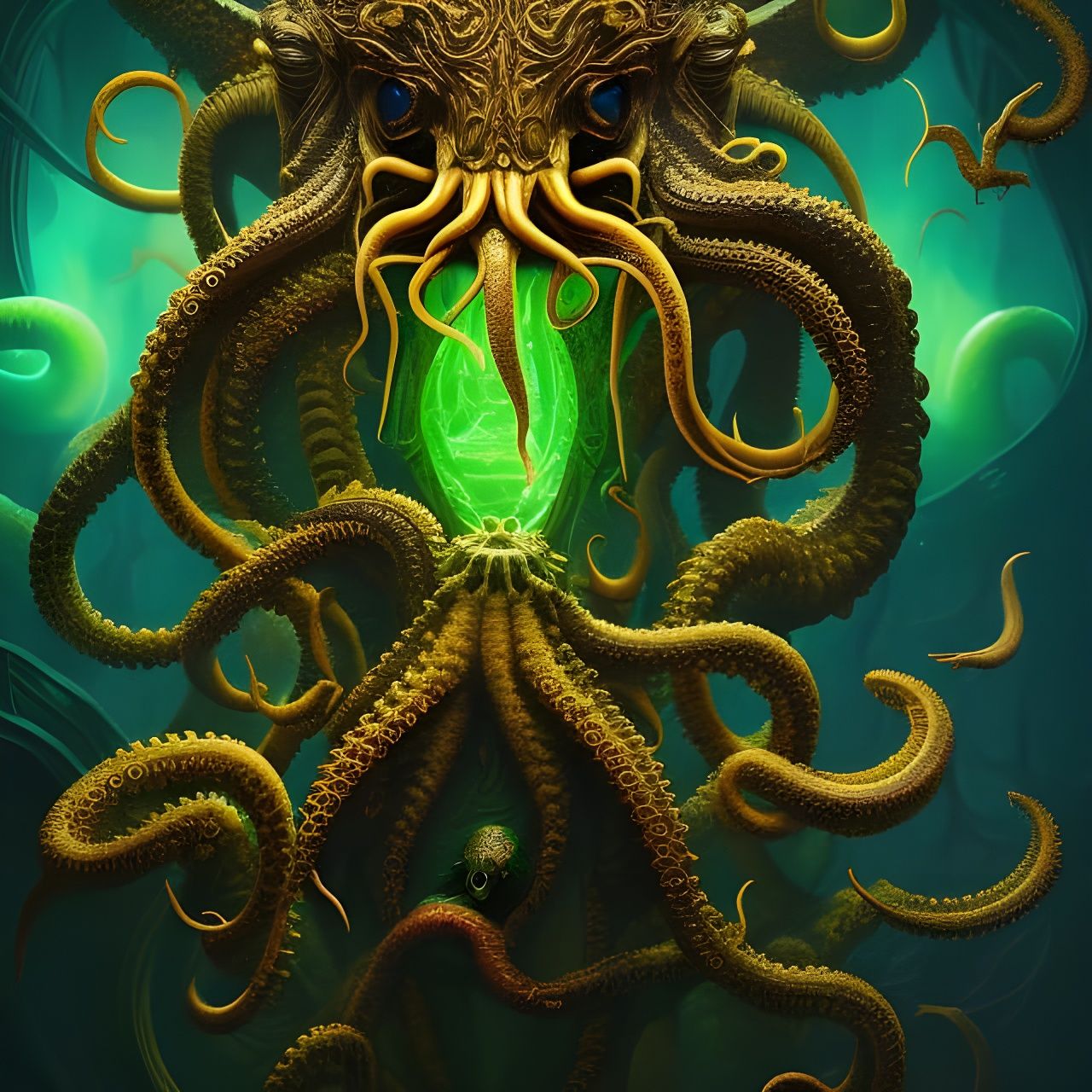 CTHULHU - AI Generated Artwork - NightCafe Creator