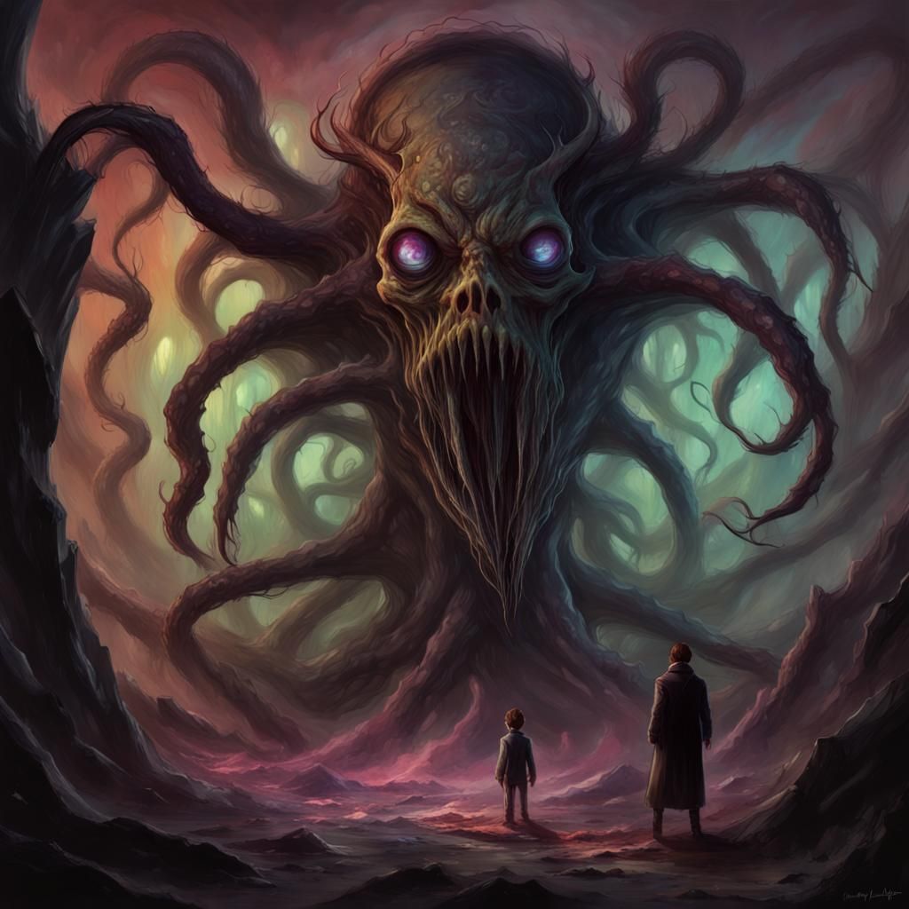 Cthulhu christmas wrapping paper