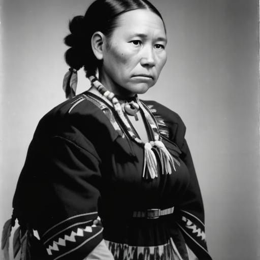 Evolved using dream shaper. cree woman in a dress
