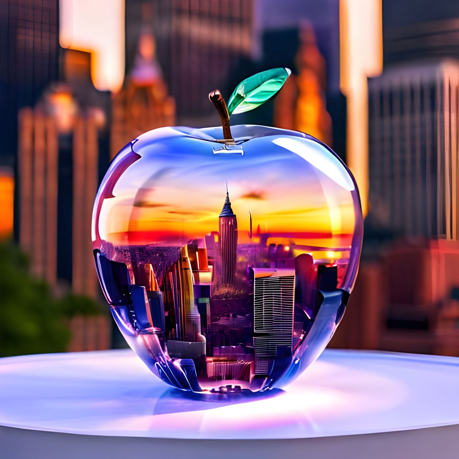 The Big Apple  by @Bobbyjoe