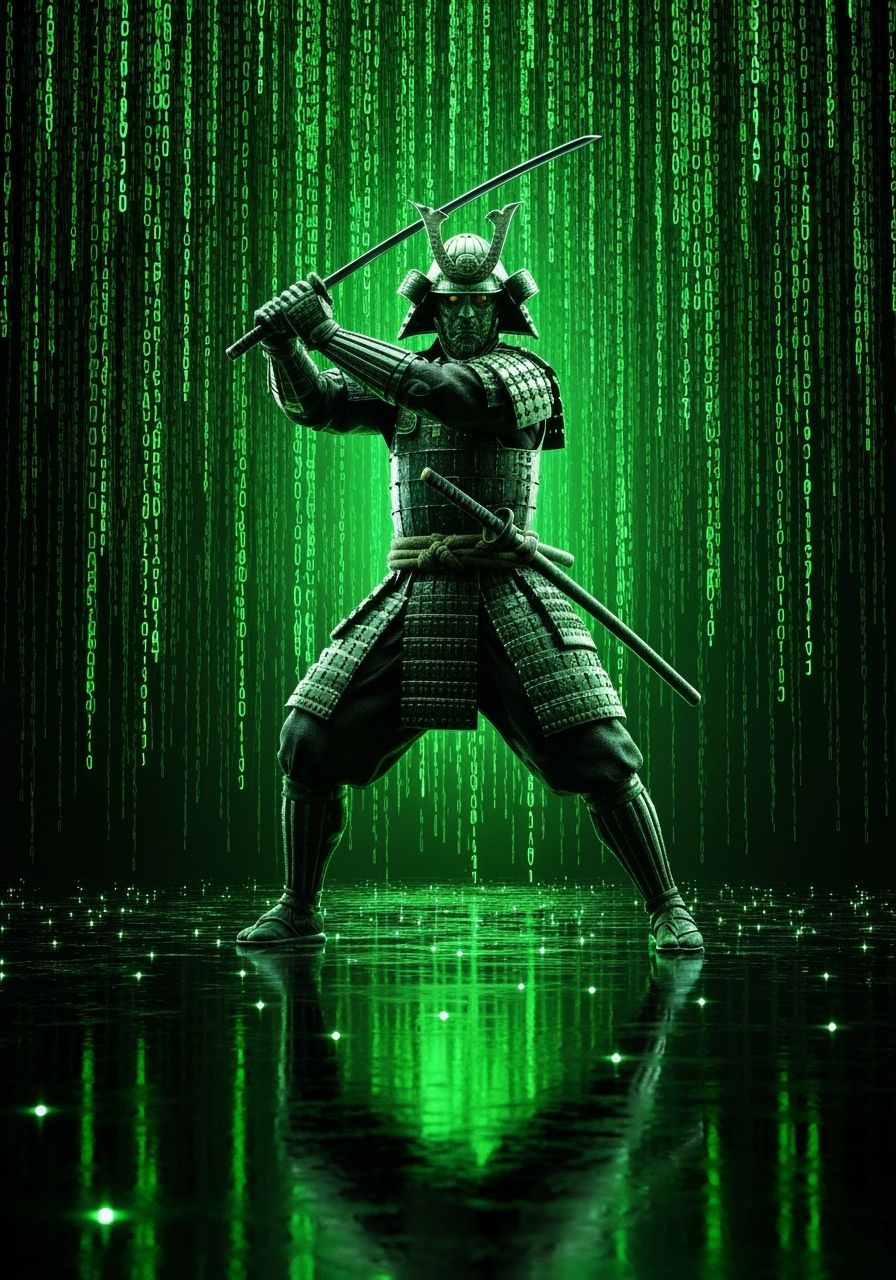 Matrix Samurai  by @Colin Davis