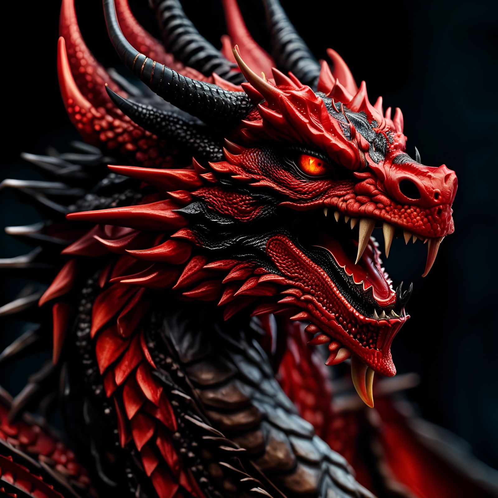 Portrait of a Dragon v6