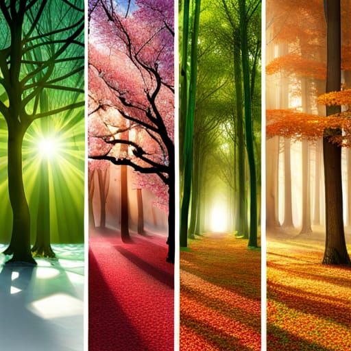Four Seasons  by @Luna Sky