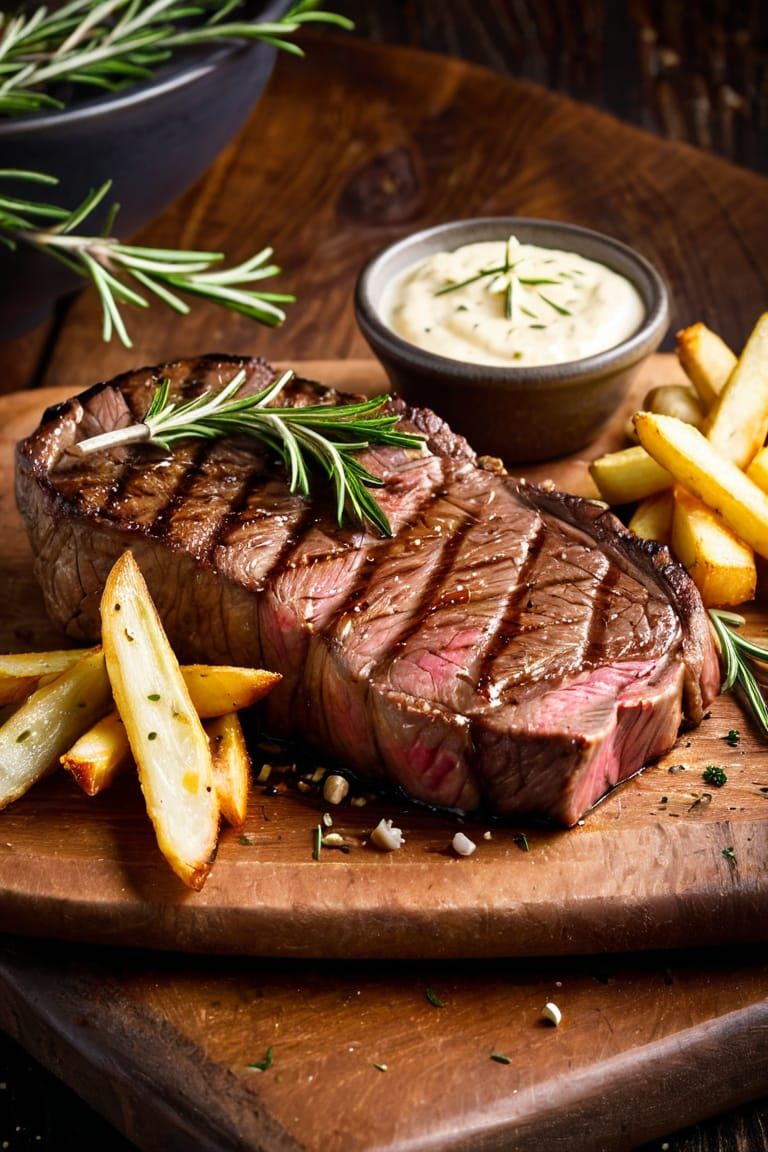 Savor the Flavor: Gourmet Grilled Steak Delight