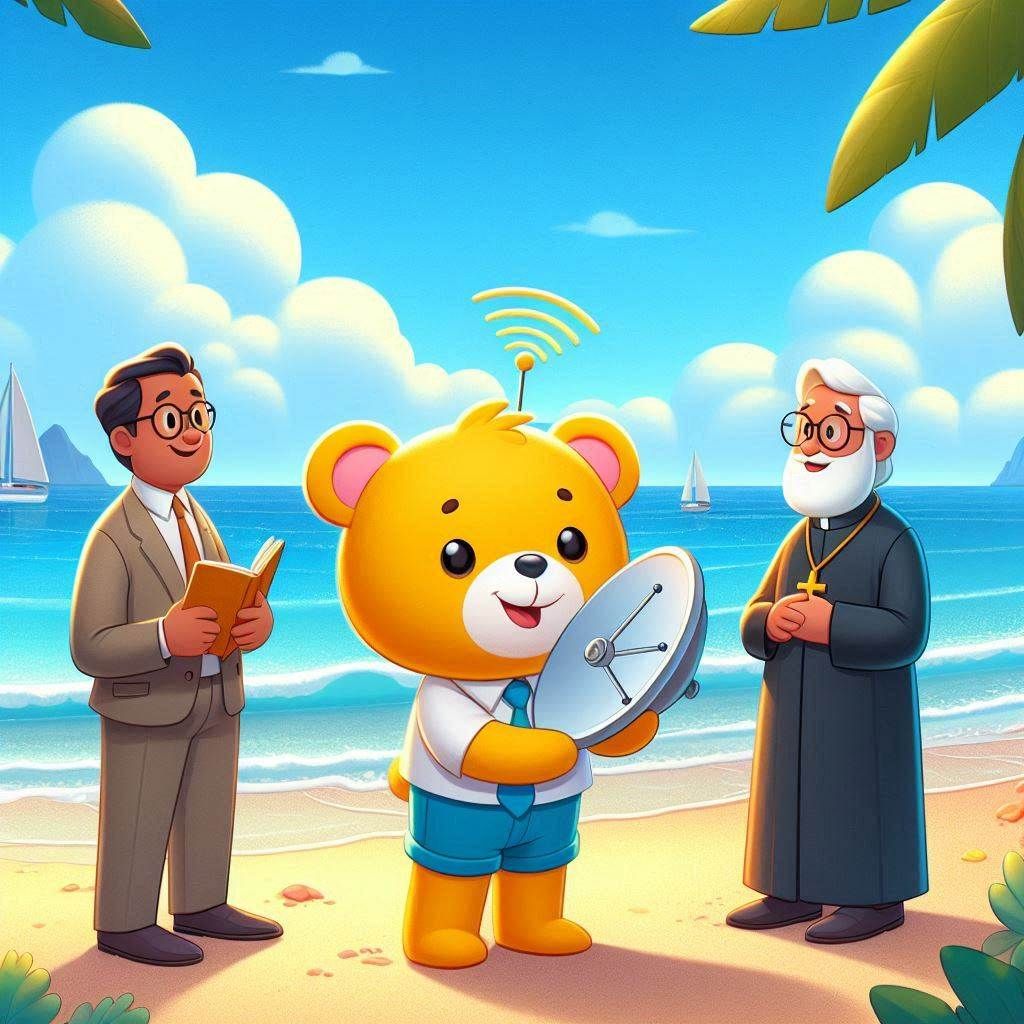 🧸📡🟡🌊👨‍⚖️⛪️