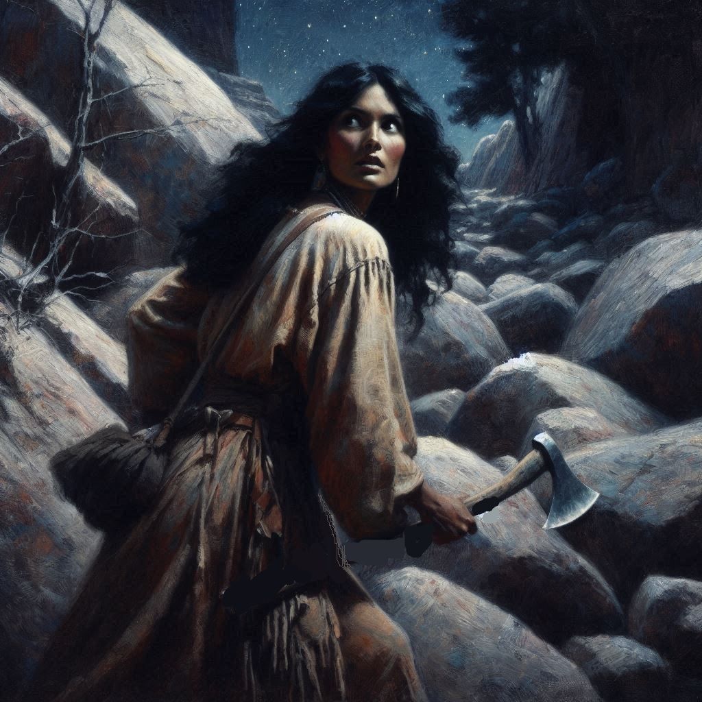 "Apache Annie" They chased her until she caught them.