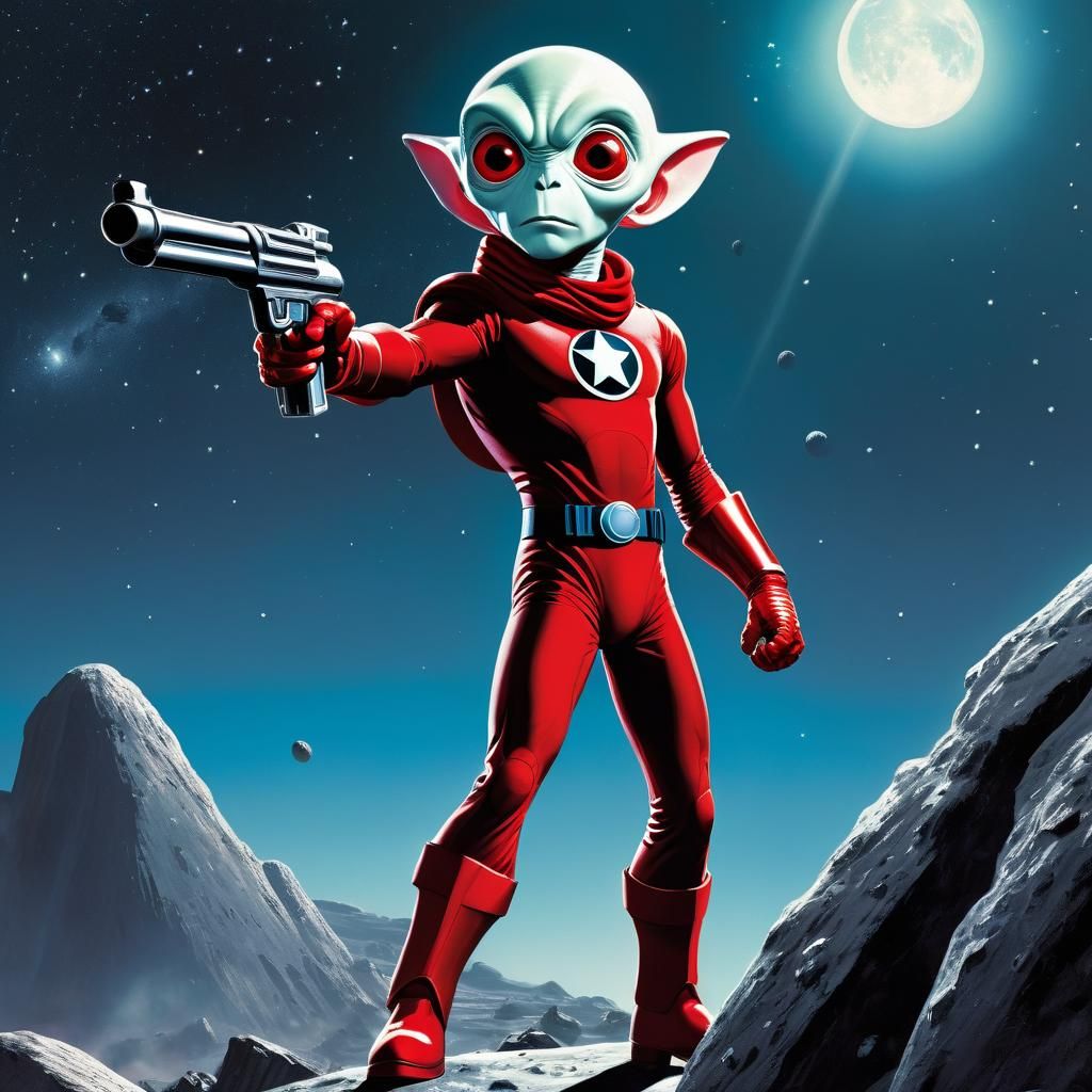 Ron-Eee Ray-Gunn of the Space Patrol