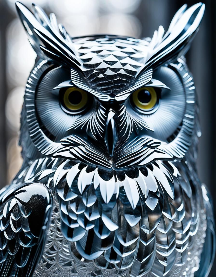 Ice Cold Stare AI Generated Artwork NightCafe Creator