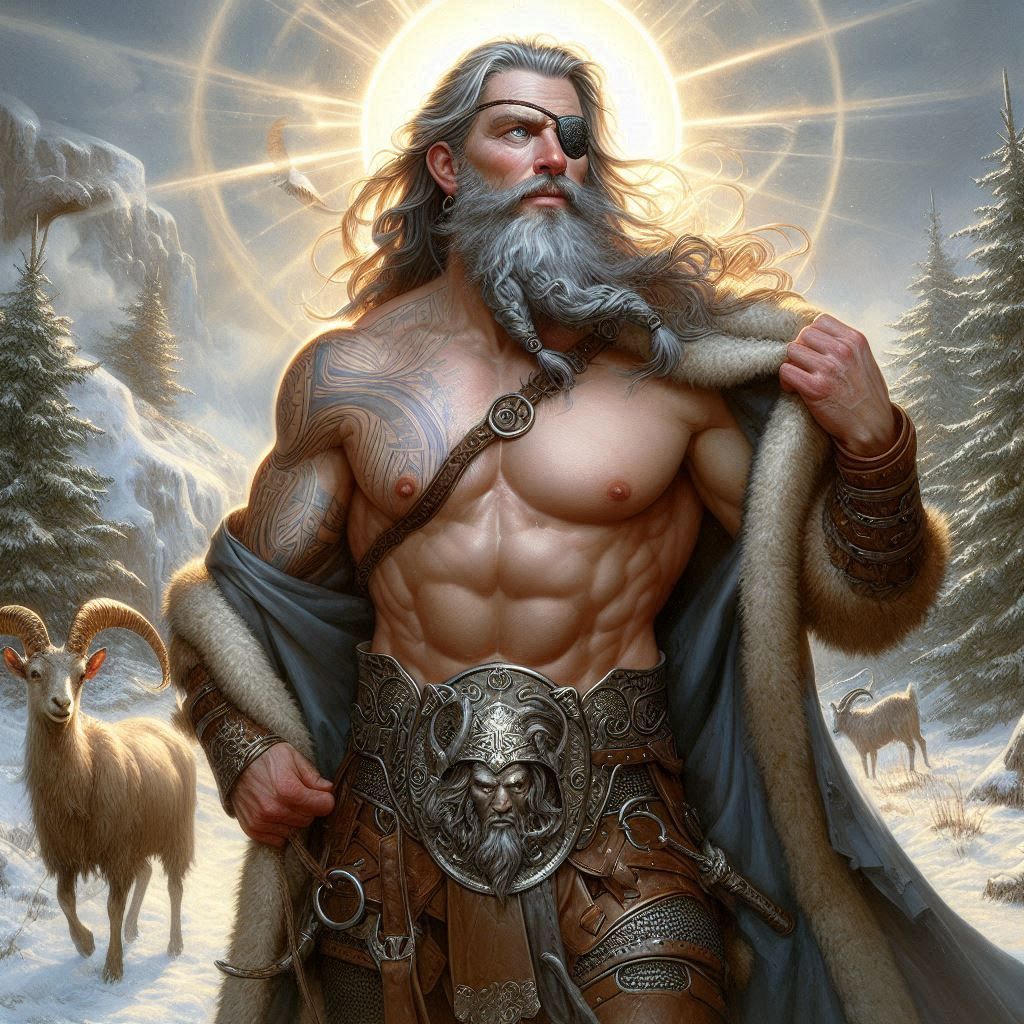 Odin And Goats