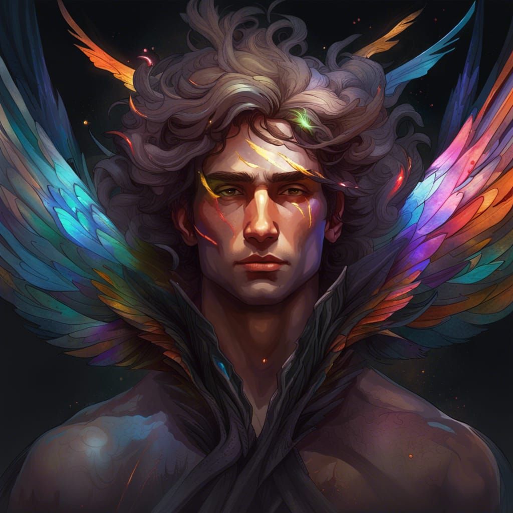 Male Harpy - AI Generated Artwork - NightCafe Creator