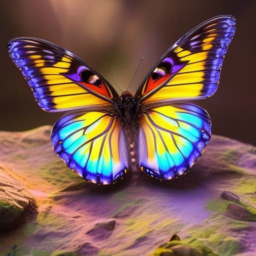 Butterfly - AI Generated Artwork - NightCafe Creator