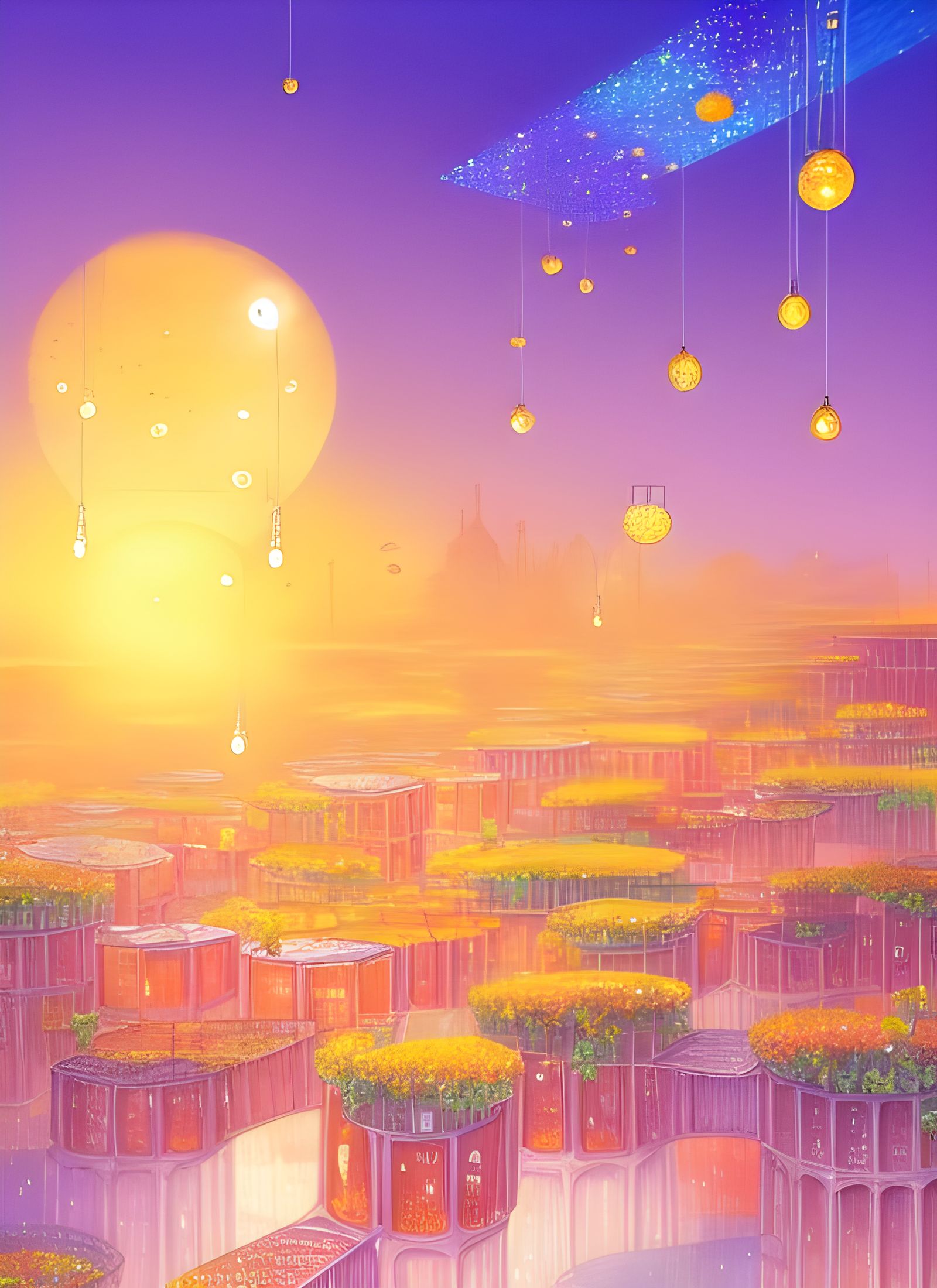 A solarpunk city - AI Generated Artwork - NightCafe Creator