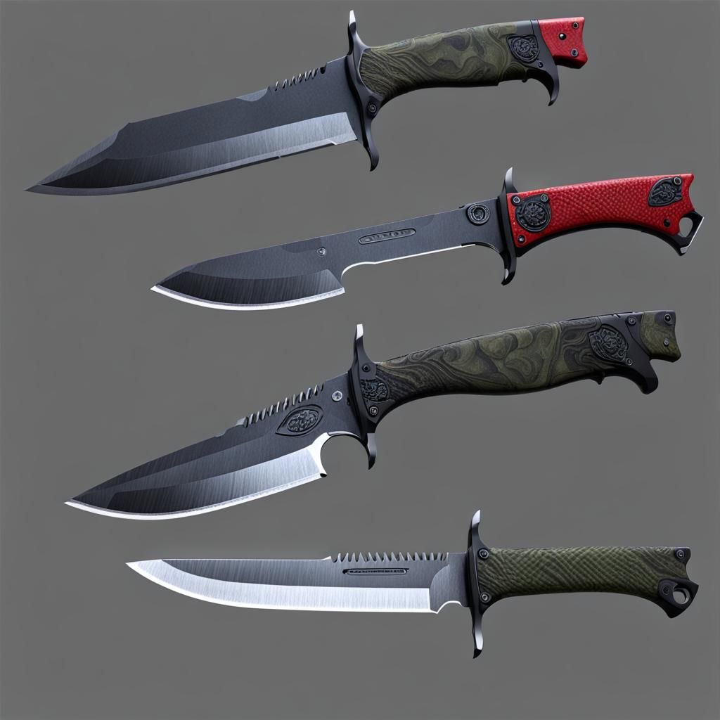 Custom military blade
