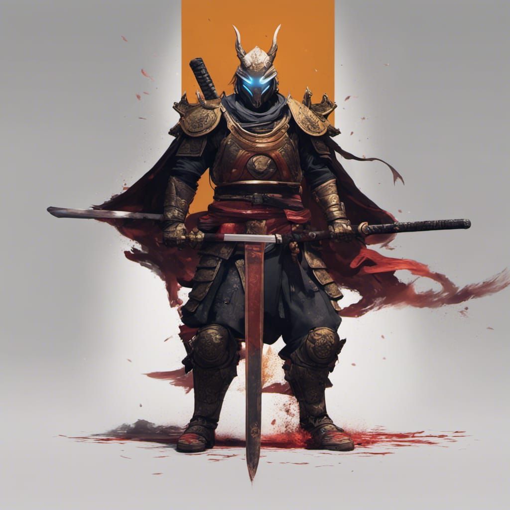 destiny 2 titan ancient samurai - AI Generated Artwork - NightCafe Creator