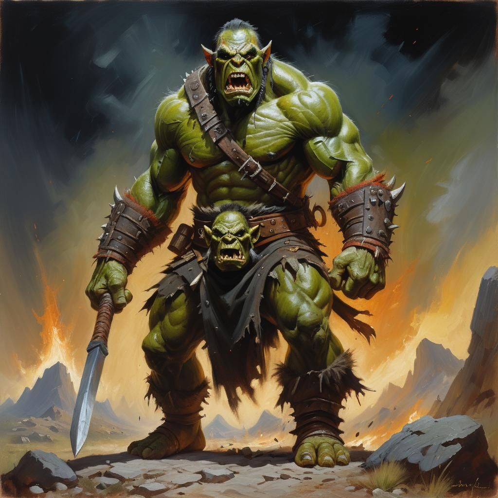 Orc fighter