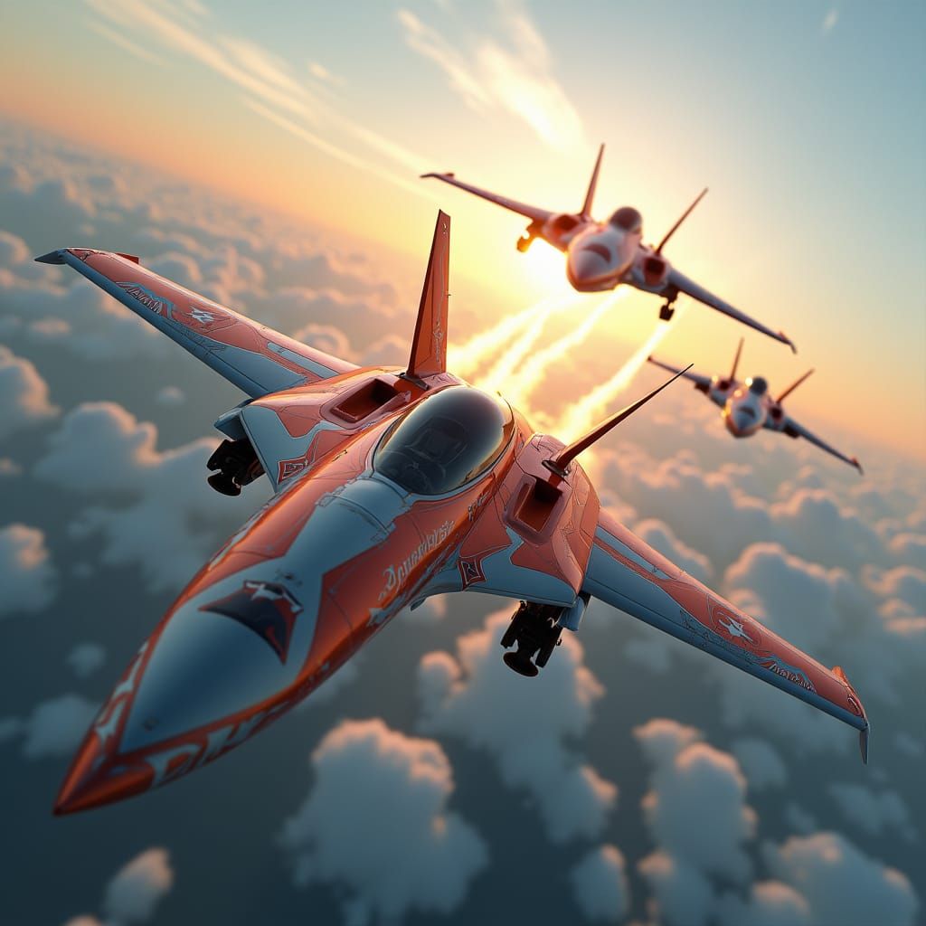 Superhero Jets Soar Above Adventure Bay in 3D