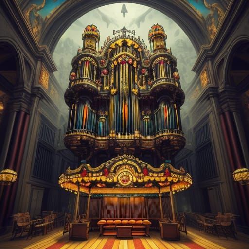 Creepy Pipe Organ