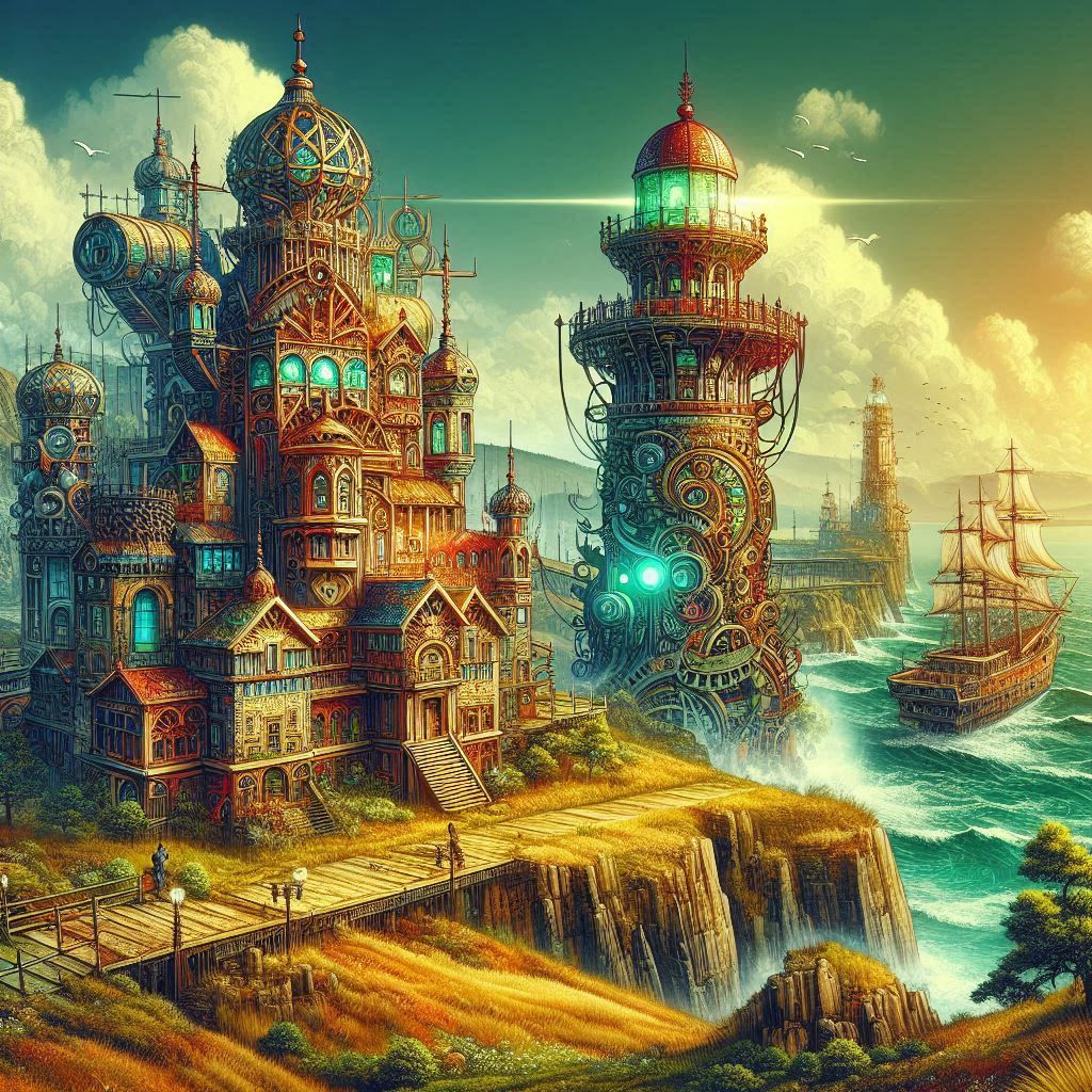 Steampunk Lighthouse