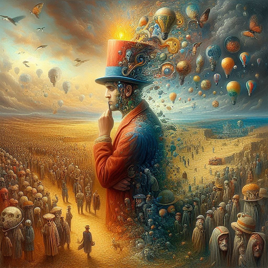 Quote from Shakespeare  The fool thinks he is wise and the wise man thinks he is crazy