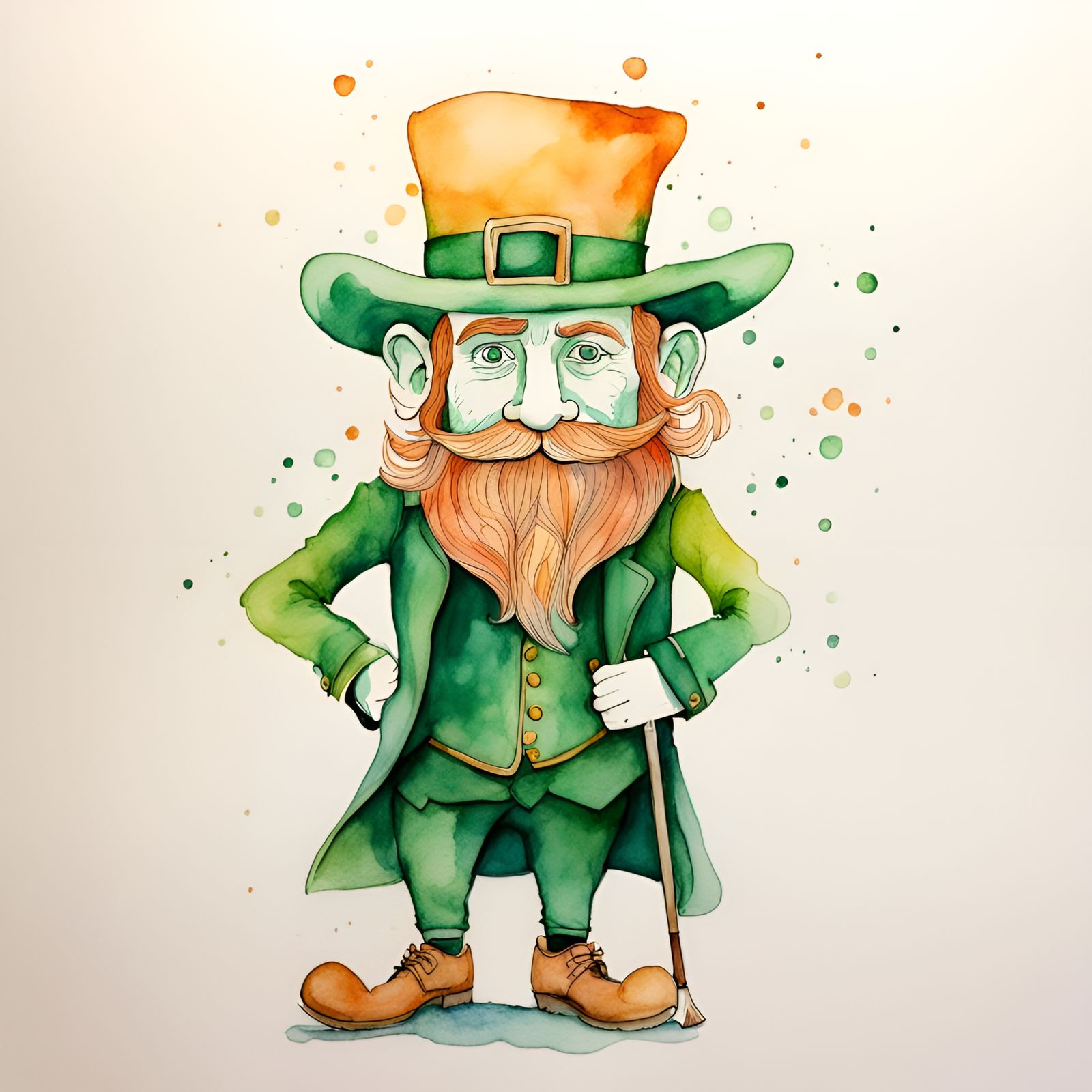 Irish Leprechaun #1 - AI Generated Artwork - NightCafe Creator