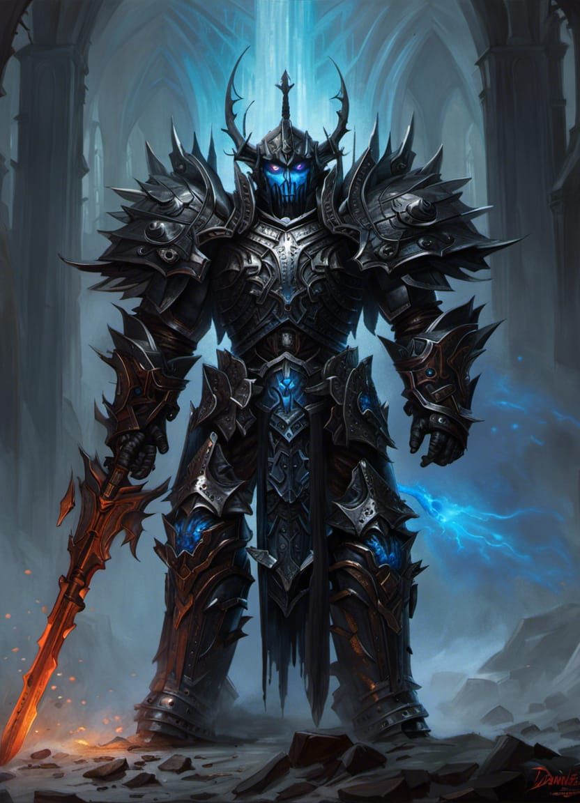 Death Knight - AI Generated Artwork - NightCafe Creator