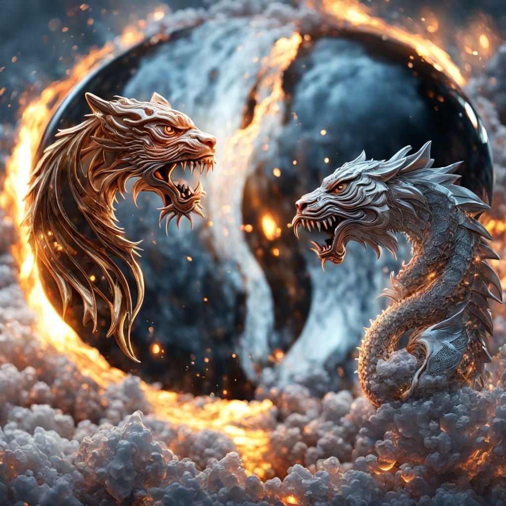 Dragon and tiger