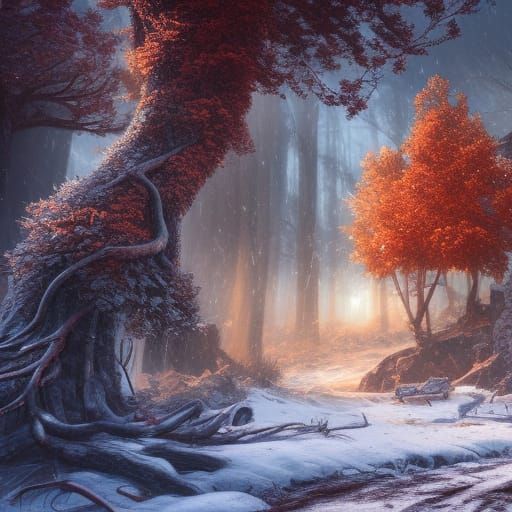 Winter is coming  by @Amandemma