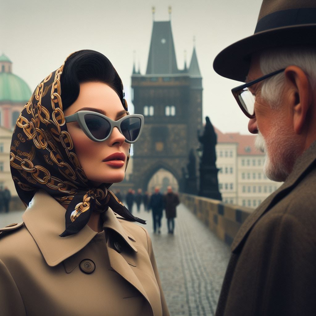 Femme Fatale: The Sister Cities Assignment -- meeting Dragan on the Charles Bridge